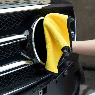 Khăn Lau Đa Năng Màu Vàng Lau Ô Tô Xe Hơi lau bếp lau kính lau tay 2 lớp siêu sạch siêu thấm hút A3844