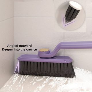 Chổi Vệ Sinh Khe Hở Góc Chết Loại Mới Xoay 360 Độ Vệ Sinh Phòng Tắm Cạnh Cửa 2 Trong 1 A3121