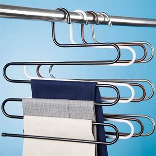 Móc Treo Quần Áo 5 Tầng Kim Loại Tiện Dụng Treo Đồ Đa Năng A3212