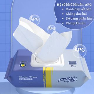 Khăn Ướt Lau Bếp Đa Năng Khăn Mềm Mại Thân Thiện Môi Trường A3921