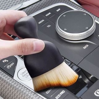 Chổi phủi bụi vệ sinh nội thất ô tô lông ngắn sợi mềm Chổi quét bụi vệ sinh khe hở bàn phím đa năng A3622