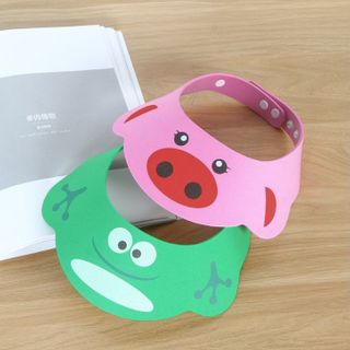 Nón Tắm Gội Đầu chắn Nước Cho Bé Mũ Tắm Khô Tóc Hình Thú Cho Bé A3851