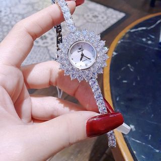 ĐỒNG HỒ NỮ CHÍNH HÃNG FUNMEI F2061 ĐÍNH SWAROSKI ĐI KÈM TEM KÍCH HOẠT ĐIỆN TỬ