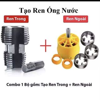 Bộ Dụng Cụ Tạo Ren Trong Ngoài Ống Nước