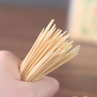 Gói Tăm tre xỉa răng hai đầu nhọn dùng một lần dùng trong gia đình quán ăn nhà hàng khách sạn A3654