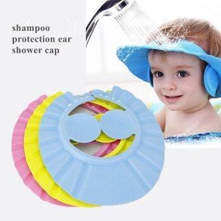 Nón Tắm Gội Cho Bé Có Bịt Tai Chắn Nước Tiện Lợi A3852