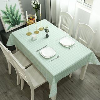 Khăn Trải Bàn Caro Trải Bàn Vuông Tròn Chữ Nhật PVC Không Thấm Nước A3552