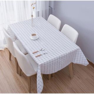 Khăn Trải Bàn Caro Trải Bàn Vuông Tròn Chữ Nhật PVC Không Thấm Nước A3552