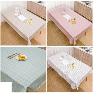 Khăn Trải Bàn Caro Trải Bàn Vuông Tròn Chữ Nhật PVC Không Thấm Nước A3552