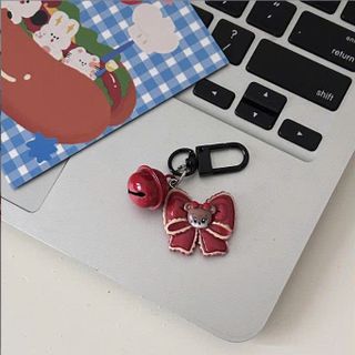 MÓC KHÓA CHARM BÁNH GIÁNG SINH KÈM CHUÔNG