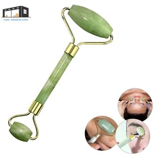 Thanh Đá Lăn Massage Mặt, Mắt, Cổ 2 Đầu - Cây Lăn Massage Mặt Đá Tự Nhiên A4813