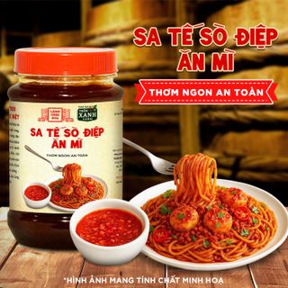 Sa tế sò điệp Làng Chài Xưa hủ 260g dùng ăn mì, các món chiên, nướng, phở, bún, cơm thơm ngon an toàn