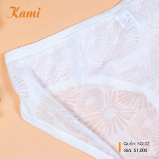 Quần lót nữ ren bông ép KAMI KQ02