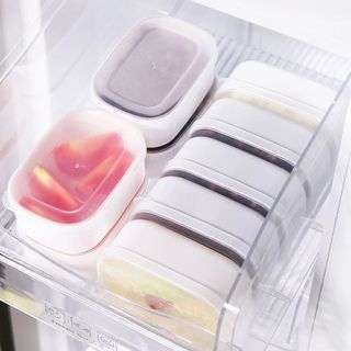 Hộp đựng thức ăn gia đình kiểu Nhật hộp đựng thức ăn trưa có nắp đậy, Hộp Chia đồ ăn bỏ tủ lạnh A4912