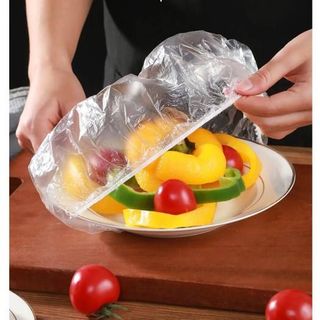 Set 100 Màng Bọc Thực Phẩm Có Túi Đựng Hình Gấu A5721