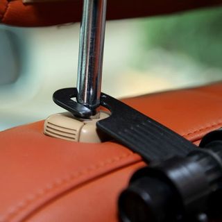 Móc đôi treo đồ sau ghế xe hơi, móc treo đồ đa năng Phụ kiện xe ô tô A4852