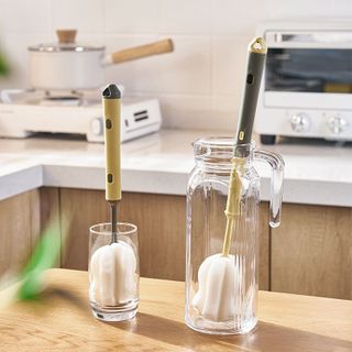 Cọ Rửa Cốc Chén Bình Sữa Có Thể Chỉnh Chiều Dài Cọ Rửa Bình Sữa, Ly, Cốc Vệ Sinh Chai Lọ A4943