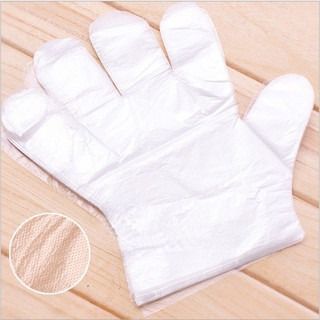 Bịch 100 Gram Găng Tay PE trong suốt dùng 1 lần, găng tay nấu ăn, bao tay dọn dẹp vệ sinh siêu dai A5331
