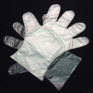 Bịch 100 Gram Găng Tay PE trong suốt dùng 1 lần, găng tay nấu ăn, bao tay dọn dẹp vệ sinh siêu dai A5331