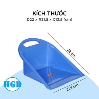 Dụng Cụ Hót Rác Nhựa Việt Nhật Plastic, Xẻng Xúc Rác, Xẻng Tầu Vệ sinh Nhà Cửa (5823) A5631