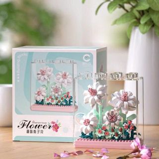 LEGO VỪƠN HOA (8.5x4x8.6)cm (hộp vuông)