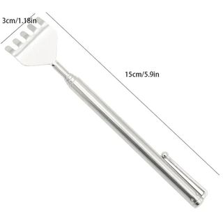 Cây Gãi Ngứa Inox Massage Cây Gậy Gãi Lưng Không Gỉ Gấp Gọn Kéo Dài 50CM L0112