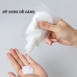 Túi Chiết Đựng Dầu Gội Mỹ Phẩm Trong Suốt Nhỏ Gọn Dạng Bóp Mang Đi Du Lịch 30/50/100Ml A5041