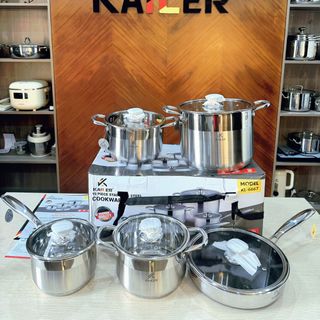 Tuyển đại lý, nhà phân phối, khách sỉ, khách buôn bộ nồi 5 món kailer, bộ nồi 3 món kailer - giá bán sỉ kailer, giá bán buôn kailer