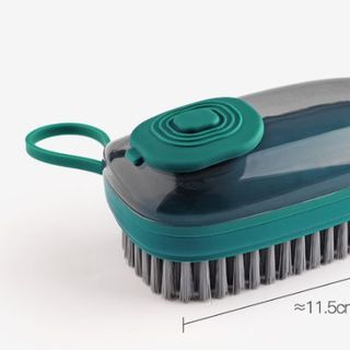 Bàn chải giày bàn chải quần áo tự động phân phối chất lỏng, bàn chải lông mềm có bình đựng xà phòng A5142