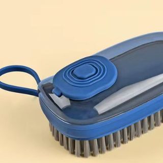 Bàn chải giày bàn chải quần áo tự động phân phối chất lỏng, bàn chải lông mềm có bình đựng xà phòng A5142