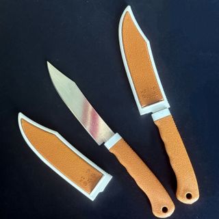 Dao gọt hoa quả màu vàng dày có vỏ dày, dao gọt hoa quả, dụng cụ nhà bếp A4831