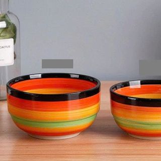 TÔ SỨ CẦU VỒNG HÀN QUỐC SIZE 5.5 - 13CM T60