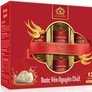 Song Yến - Nước yến nguyên chất 13% tổ yến siêu ngon (6 lọ x 70ml)