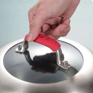 Bọc Tay cầm Nồi Chào silicon chống nóng bỏng, tay cầm chảo rán cầm nắp nồi chịu nhiệt độ cao L0524