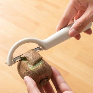 Dao gọt vỏ trái cây bằng thép không gỉ có tay cầm, dụng cụ bào gọt vỏ khoai tây củ quả nhỏ gọn L0623