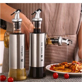 Chai đựng rót gia vị dầu ăn nước mắm thủy tinh 300ML bình kiểm soát lượng dầu, lọ đựng gia vị tiện lợi khi nấu ăn L1111