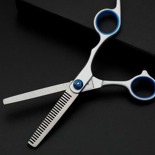 Kéo cắt tóc thẳng kéo cắt tóc răng cắt tỉa thưa tóc mái chuyên nghiệp L0411