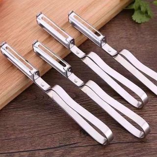 Dao bào thép, dụng cụ gọt vỏ kim loại, dụng cụ gọt vỏ trái cây và rau củ nhỏ gọn dễ sử dụng L0813