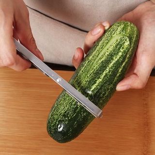Dao bào thép, dụng cụ gọt vỏ kim loại, dụng cụ gọt vỏ trái cây và rau củ nhỏ gọn dễ sử dụng L0813