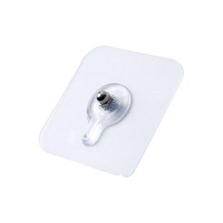Móc nhãn vít dán tường trong suốt, móc dán treo tường chắc chắn không cần đục lỗ L1123
