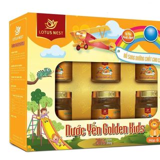 Nước Yến Golden Kids dành cho trẻ em - SONG YẾN ( Lốc 6 lọ X 70ml)