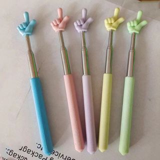 Gậy đọc chỉ bài giáo viên hình ngón tay rút gọn thanh chỉ bài dạy học cho trẻ em đọc bài L0912