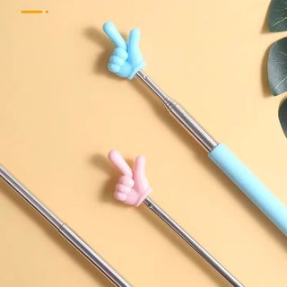 Gậy đọc chỉ bài giáo viên hình ngón tay rút gọn thanh chỉ bài dạy học cho trẻ em đọc bài L0912