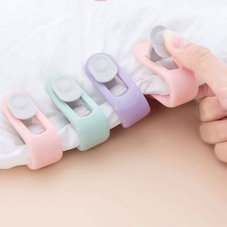Kẹp khóa cố định chăn ga nệm trải giường chống trượt, Gài chăn ga gối nệm chống đá cho bé L0432