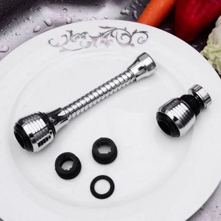 Vòi nước tăng áp xoay 360 độ kim loại, vòi sen phun áp lực mở rộng, bộ lọc tiết kiệm nước L0542