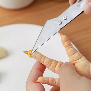 Dao cạo nhổ  lông lợn vịt gà bằng thép không gỉ kẹp lông ngỗng kẹp nhổ lông đa năng L0941