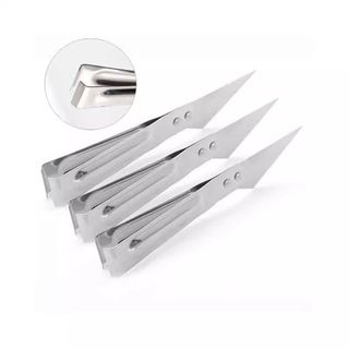 Dao cạo nhổ  lông lợn vịt gà bằng thép không gỉ kẹp lông ngỗng kẹp nhổ lông đa năng L0941