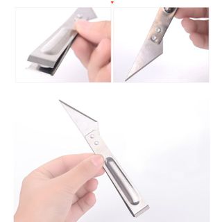 Dao cạo nhổ  lông lợn vịt gà bằng thép không gỉ kẹp lông ngỗng kẹp nhổ lông đa năng L0941
