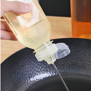 Bình đựng bóp chai nước sốt dầu ăn gia vị nước tương nước mắm chai chiết đựng dầu ăn gia vị L0842