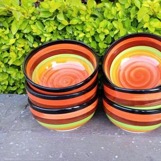 SET 10 CHÉN SỨ CẦU VỒNG CHÉN CƠM T12